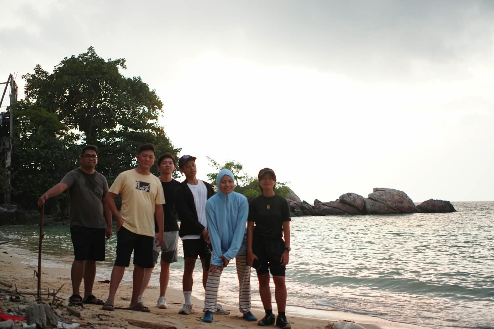 Group picture at Karimunjawa sunrise