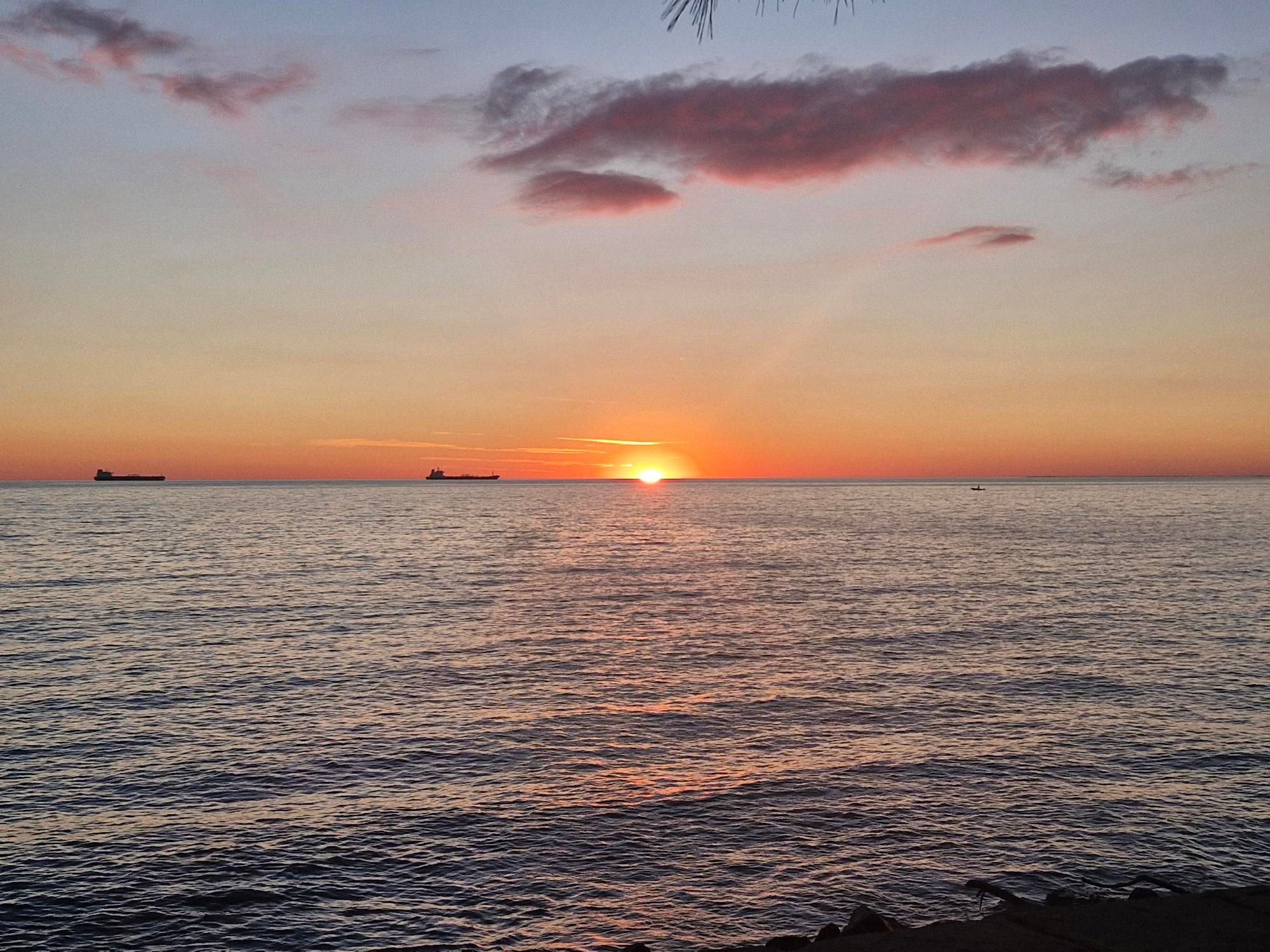 Trieste's Sunset