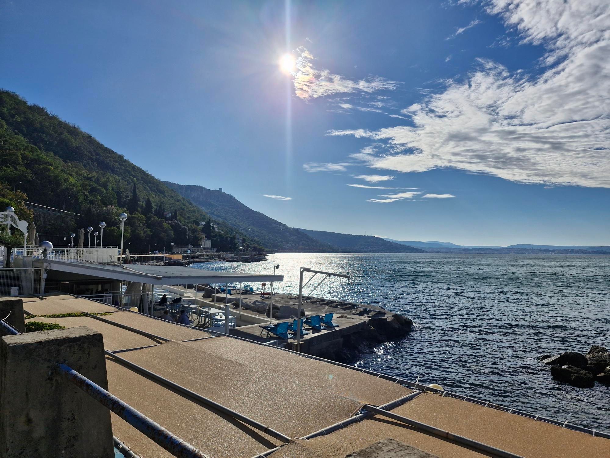 A view near Miramare Castle
